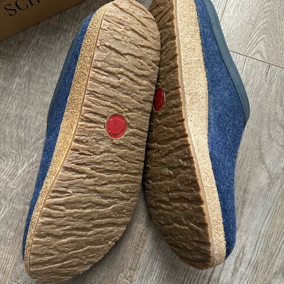 German Wool Slippers Loafers - New clog Slip On - Picture 3 of 3